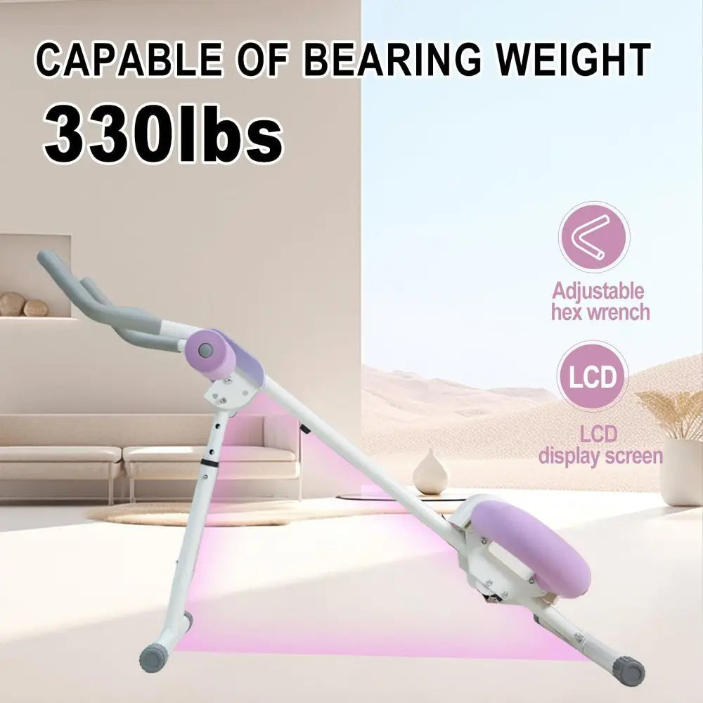 Adjustable Ab Trainer For Core Strength Home Gym Exercises