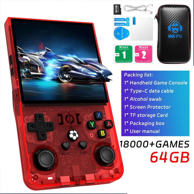 AISLPC R36MAX Retro Handheld Game Console Portable Pocket Player