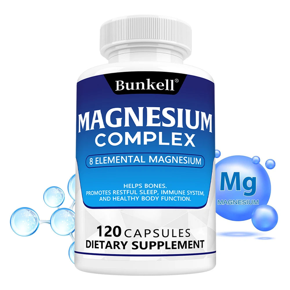 Taoters Magnesium Complex Glycinate Malate Supports Muscle Bone Sleep Anxiety
