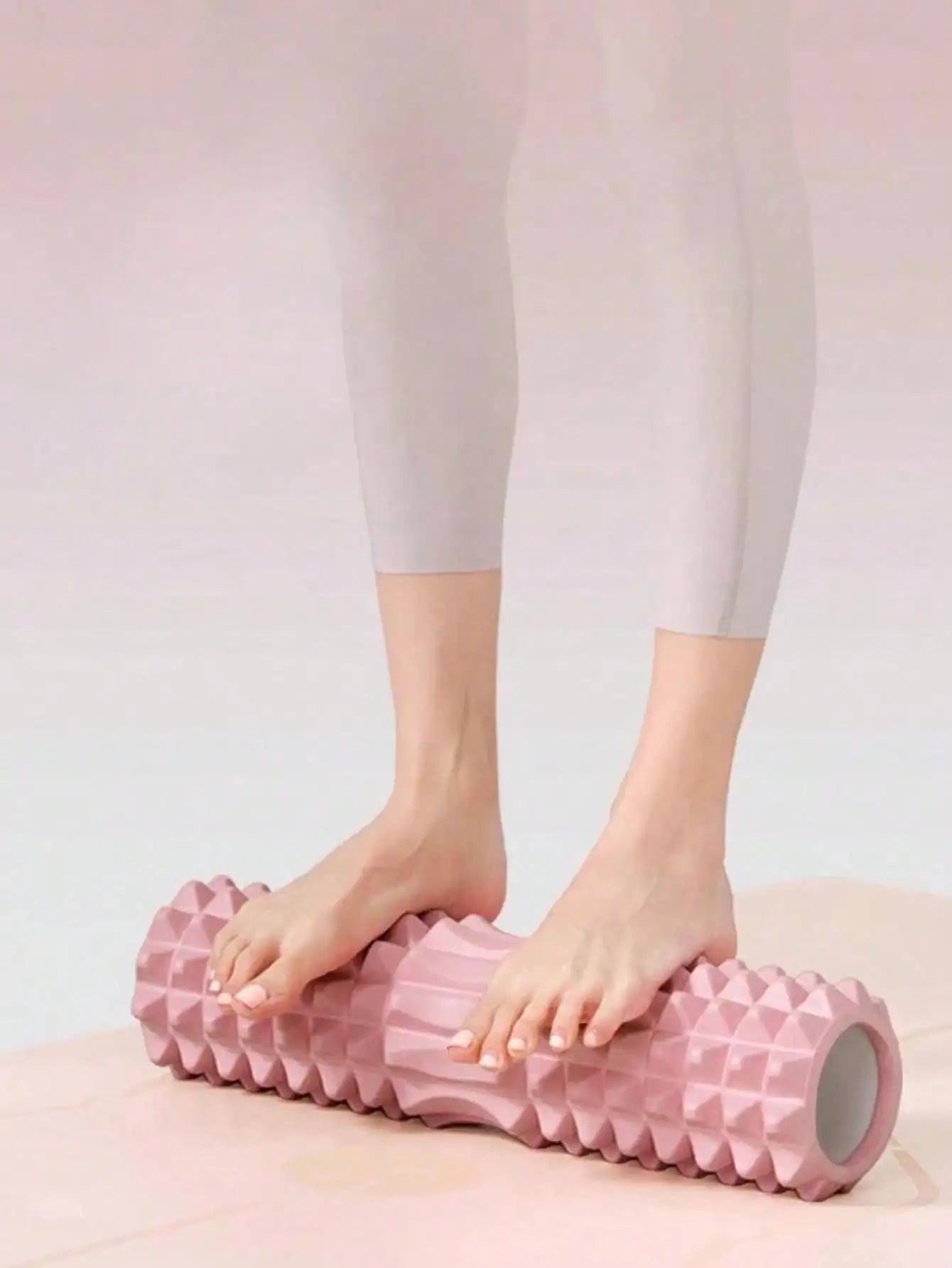 Textured Foam Yoga Massage Roller For Muscle Recovery
