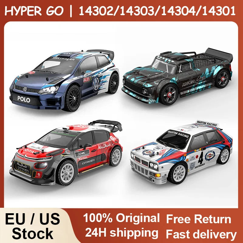 Jyscend Hyper Go RC Drift Car With Gyroscope High Speed Remote Control Toy For Kids Volkswagen Gift