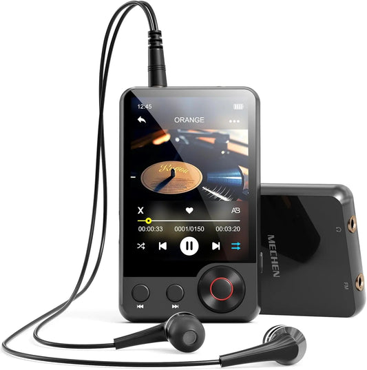 MECHEN Bluetooth MP3 Player With Speakers, FM Radio And Recording