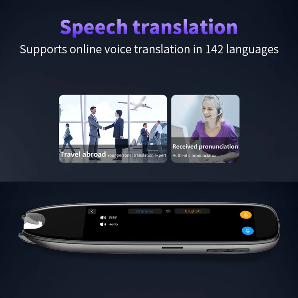 Alloet S65 142 Languages Translator Smart Voice Pen