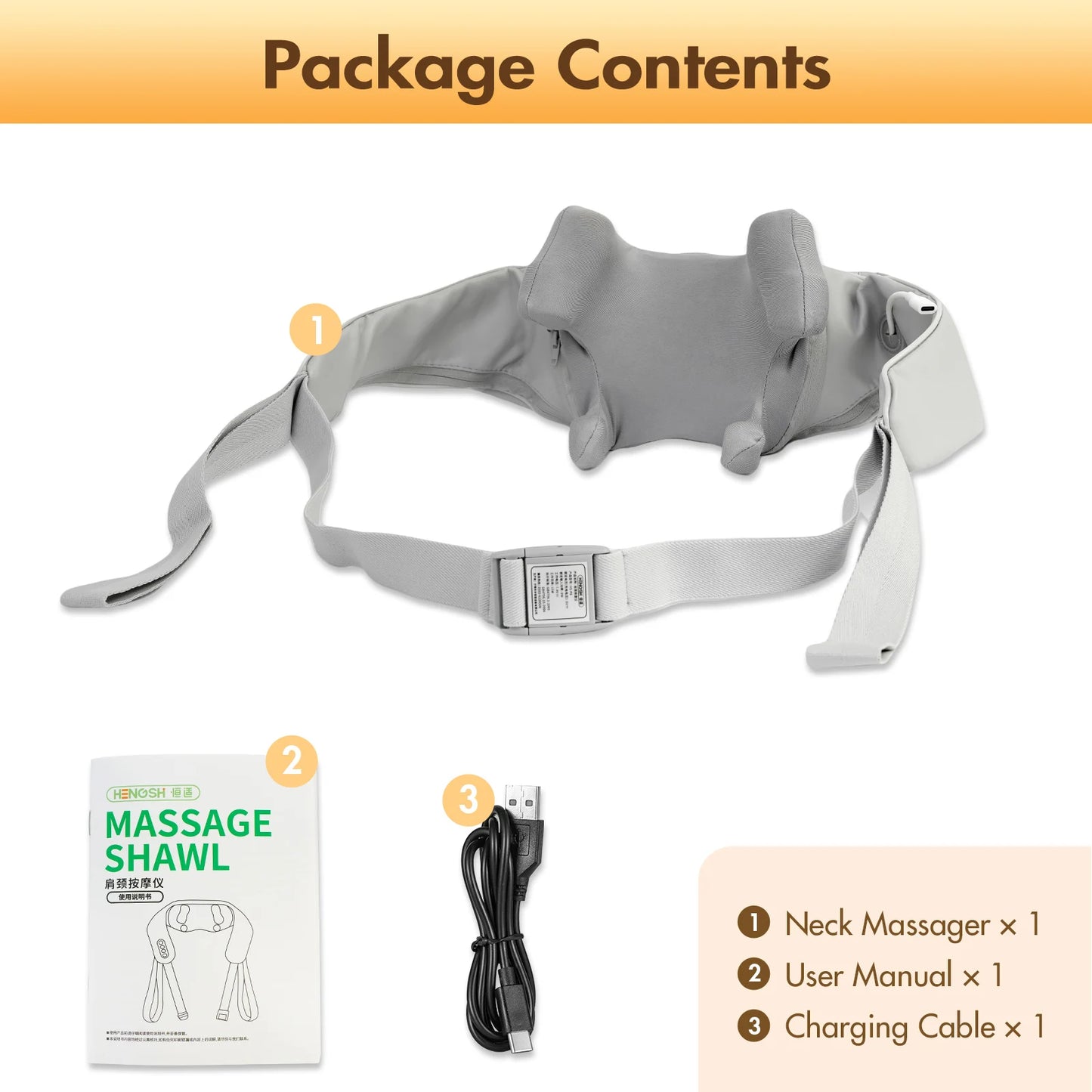 Shiatsu Neck And Back Massager With Advanced Heat Therapy