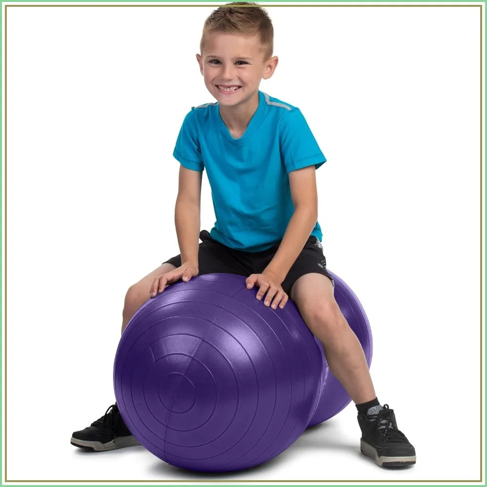 Peanut Fitness Ball For Physical Therapy Yoga And Mobility