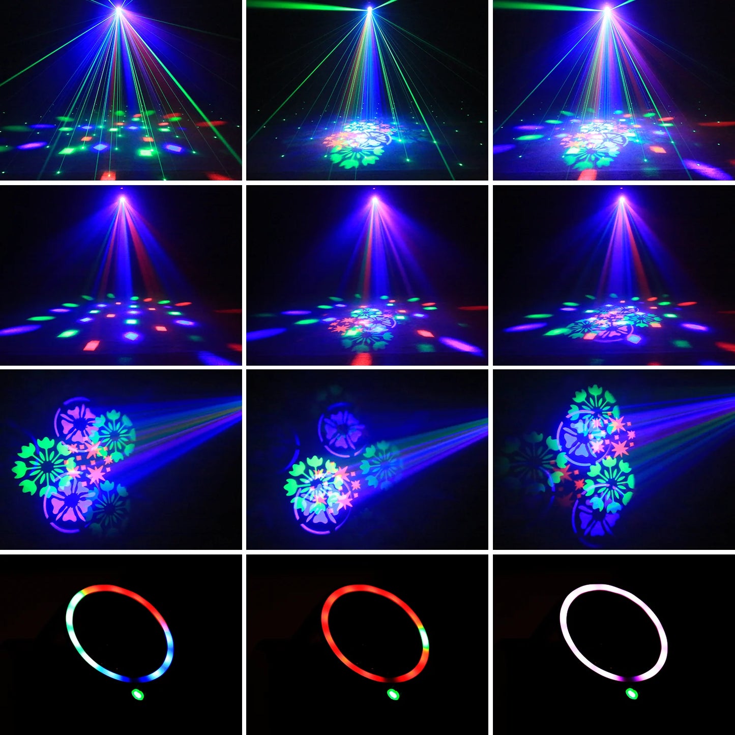 U'King 30W Beam Pattern Moving Head Light DMX RGB Strobe