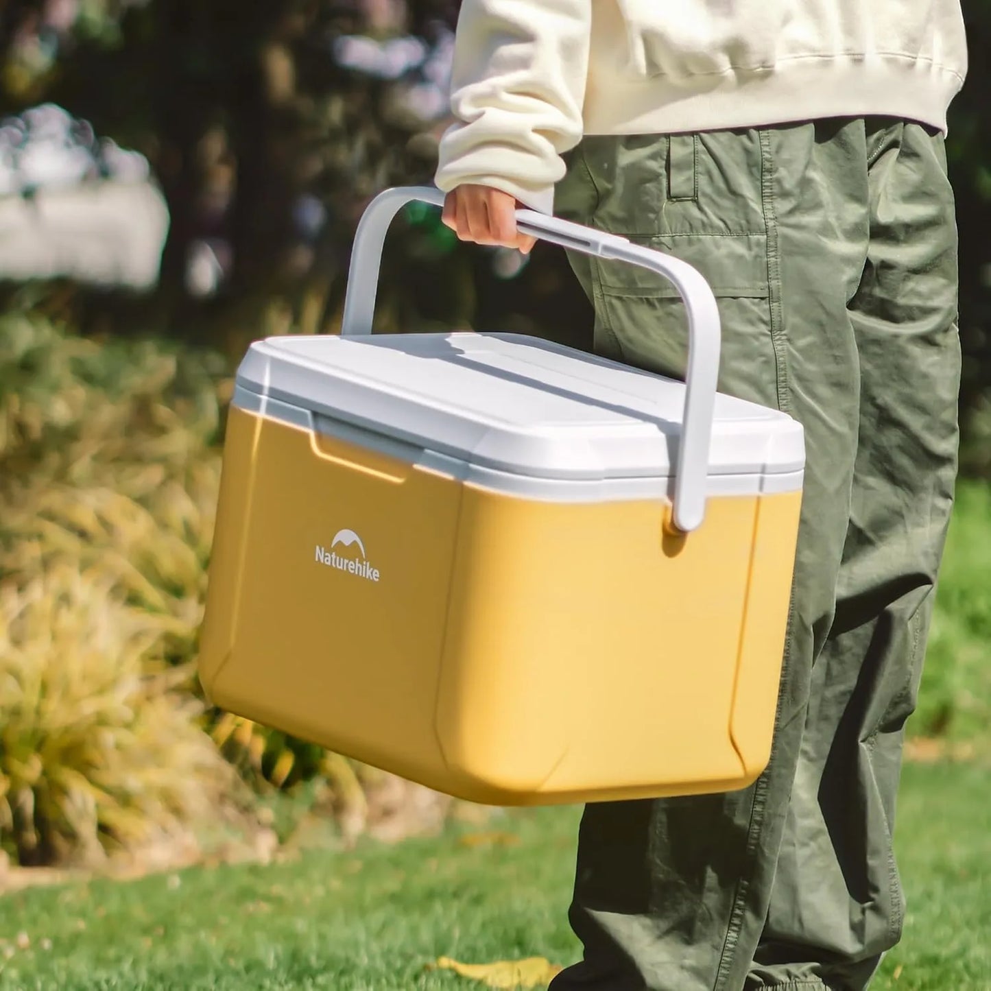 Naturehike Portable Insulated Cooler Box For Outdoor Picnics And Barbecues