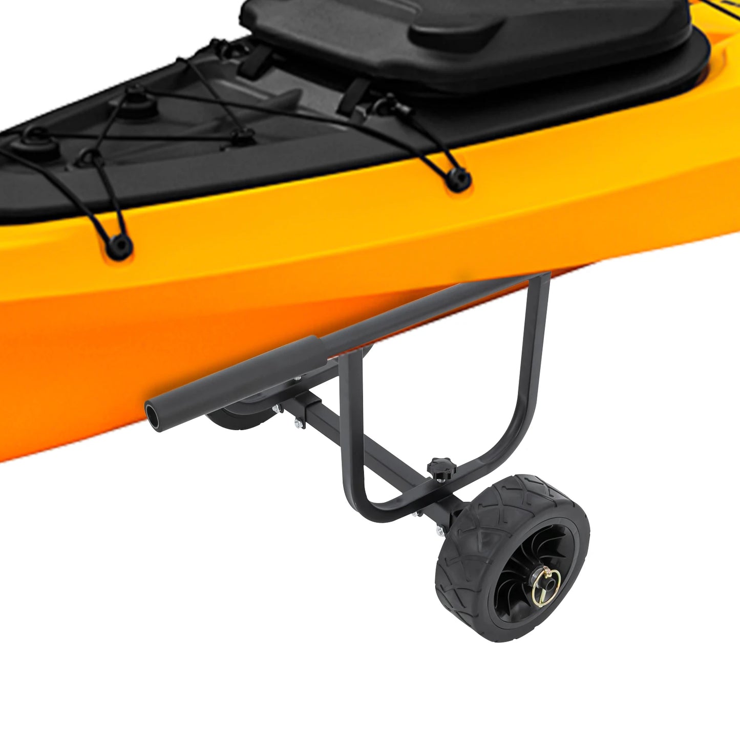 Boat Dolly Cart Foldable Stainless Steel For Sailboats And Kayaks 8 Inch Wheels 220lb