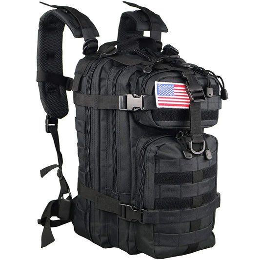 LQARMY Tactical Backpack Molle Assault Rucksack For Camping Hiking Travel