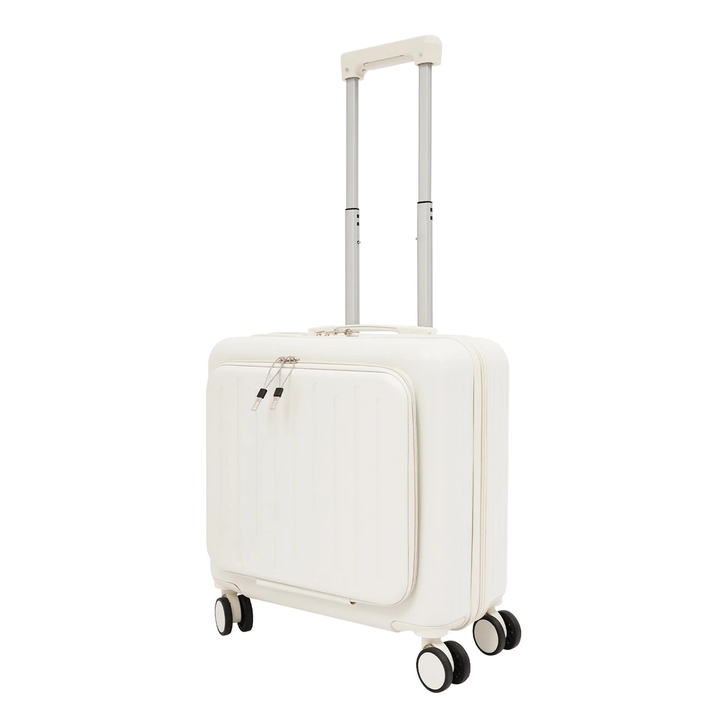 Lightweight ABS Carry On Luggage With Front Compartment TSA Lock
