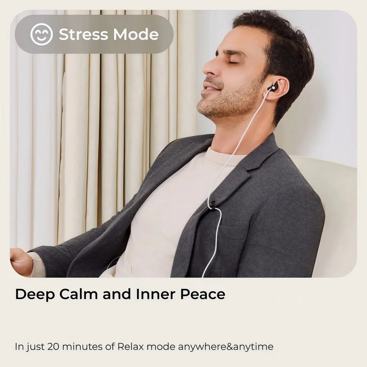 Zenowell Vita Ear Worn Vagus Nerve Stimulator For Calm Sleep