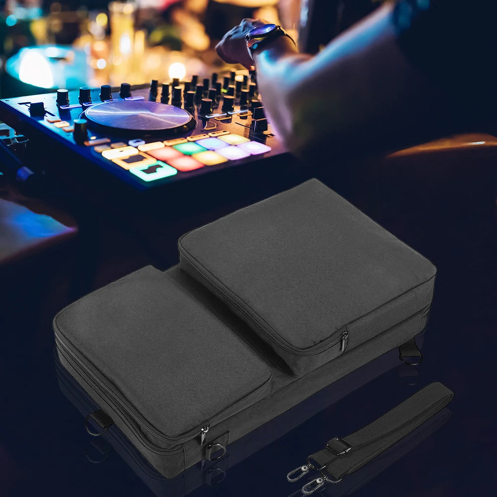 Shunmaii Portable DJ Controller Padded Storage Bag Dustproof Case