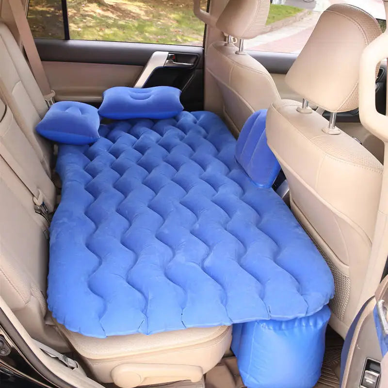 Portable Inflatable Car Back Seat Mattress Air Bed For SUV