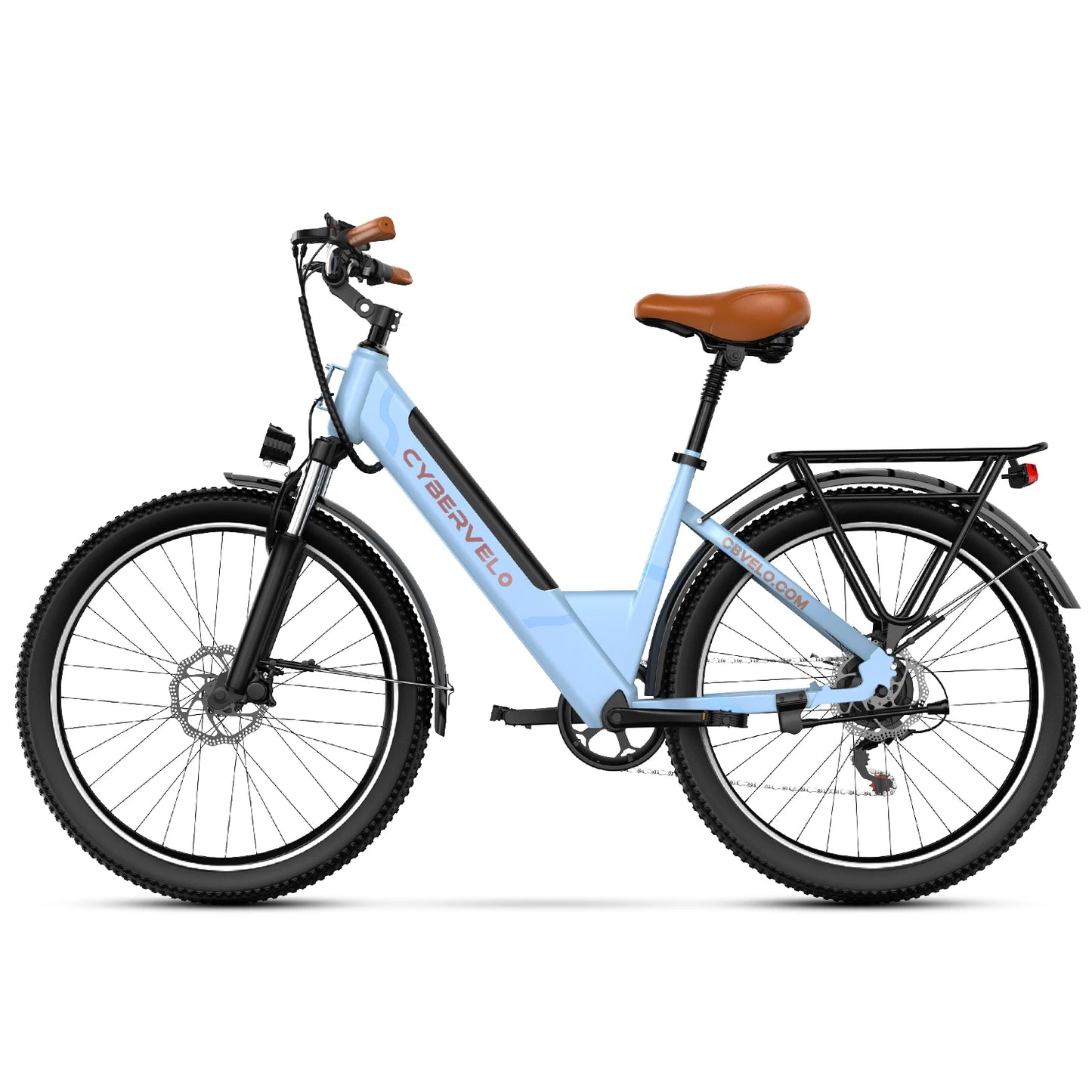 CYBERVELO Urban Commute Ebike Electric EK2 48V 1000W Motor