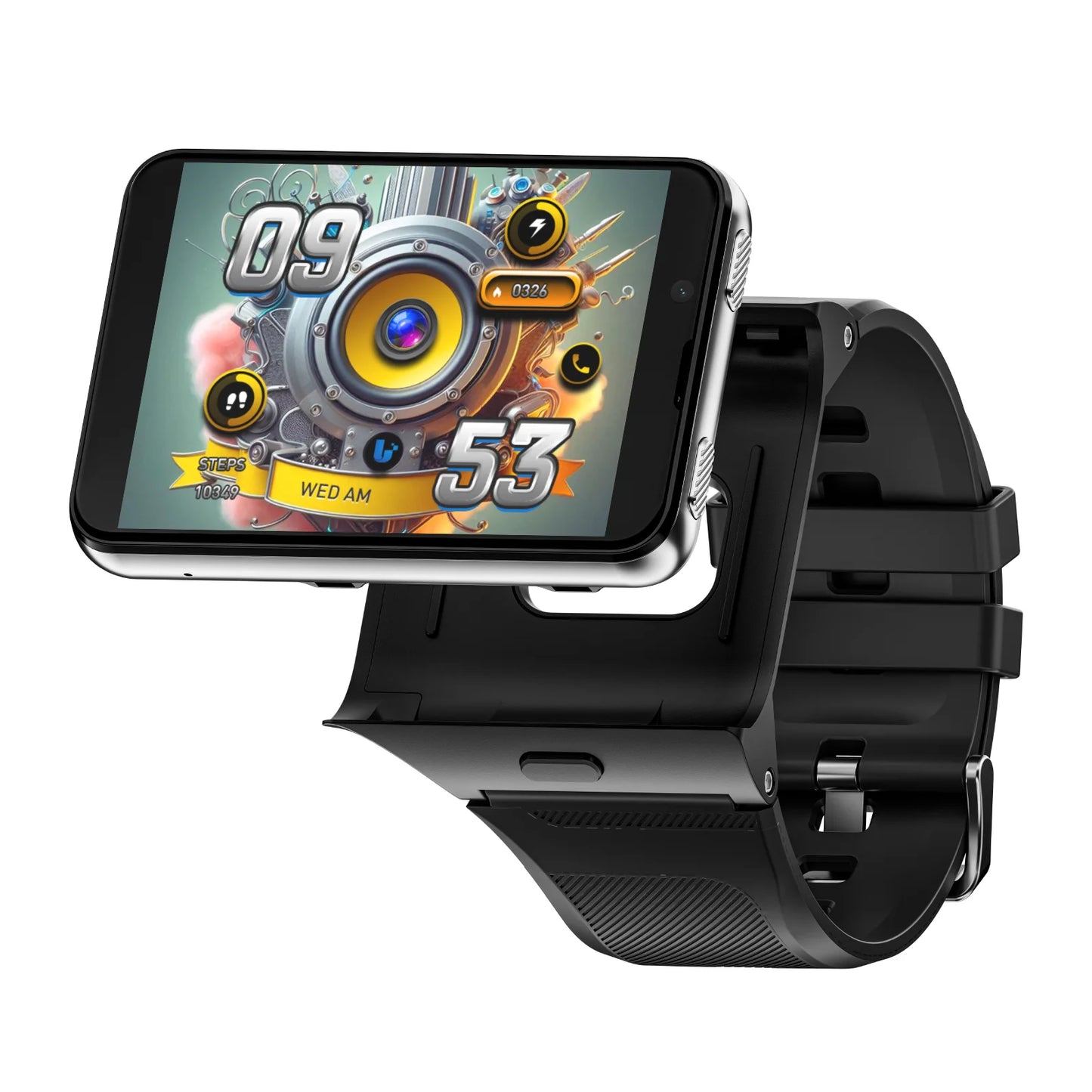 LOKMAT APPLLP MAX Android Smart Watch 4G Phone Connectivity