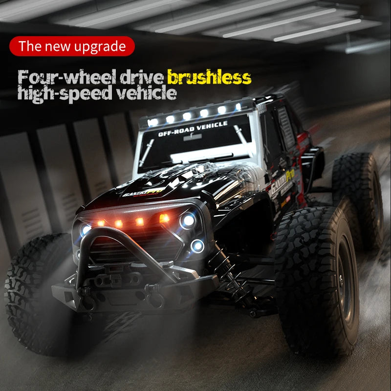WLtoys 1 16 4WD Brushless RC Car High Speed 70KMH Off Road Climbing Toy For RC Enthusiasts