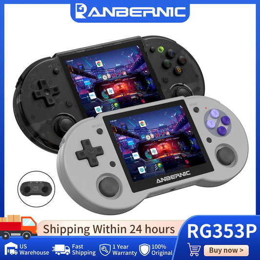 Anbernic RG353P Retro Handheld Gaming Console With Dual OS Support