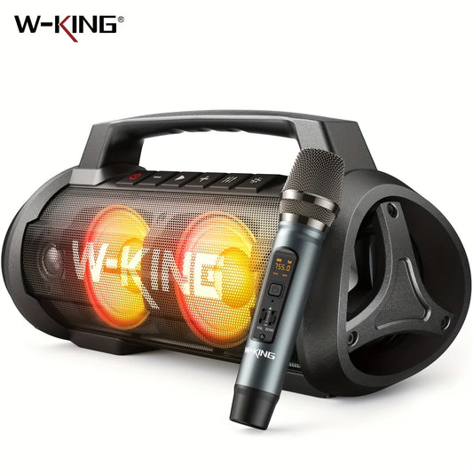 W-King D10MIC 70W RMS Bluetooth Portable Speaker IPX6 Waterproof