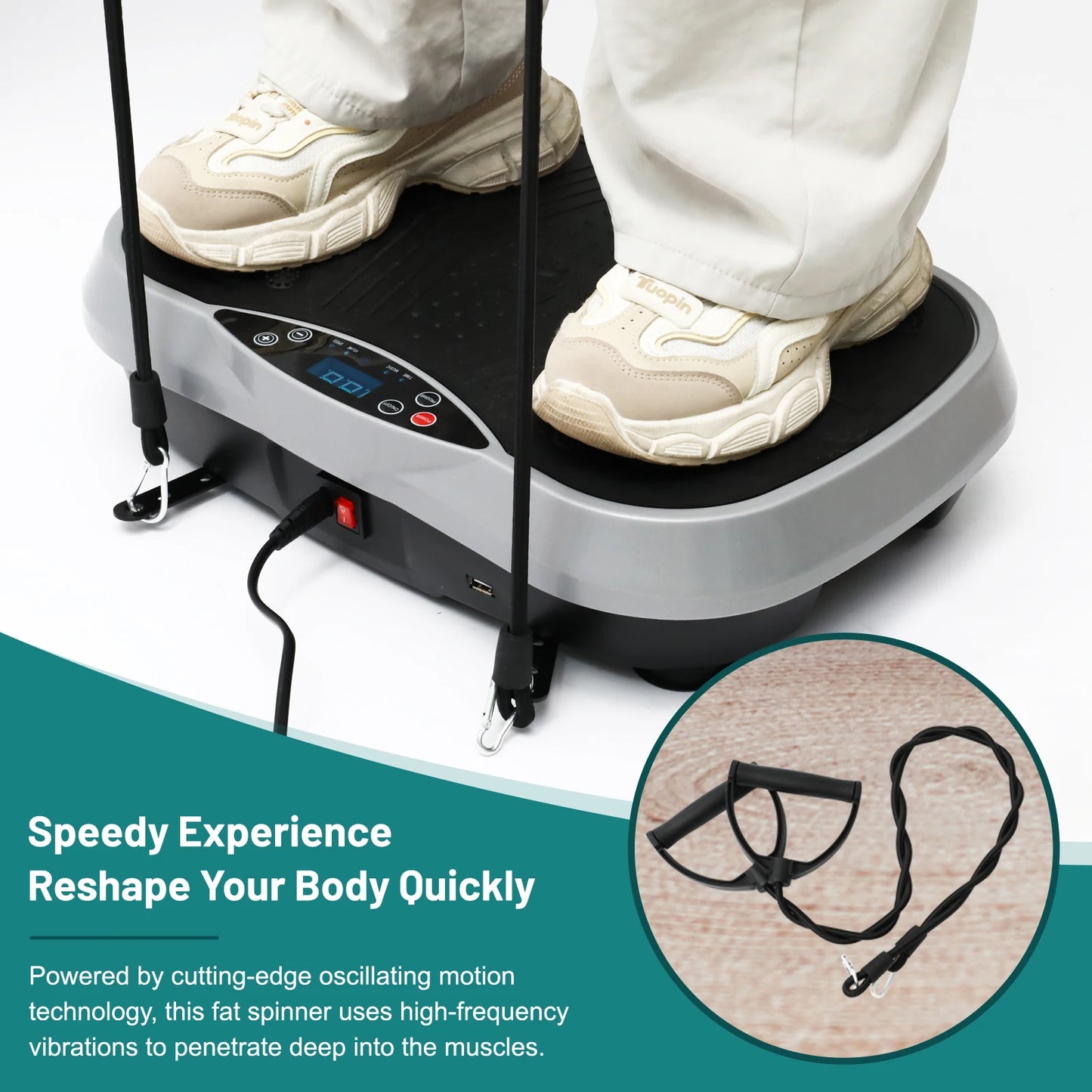 Whole Body Vibration Plate Exercise Machine For Effective Home Workouts