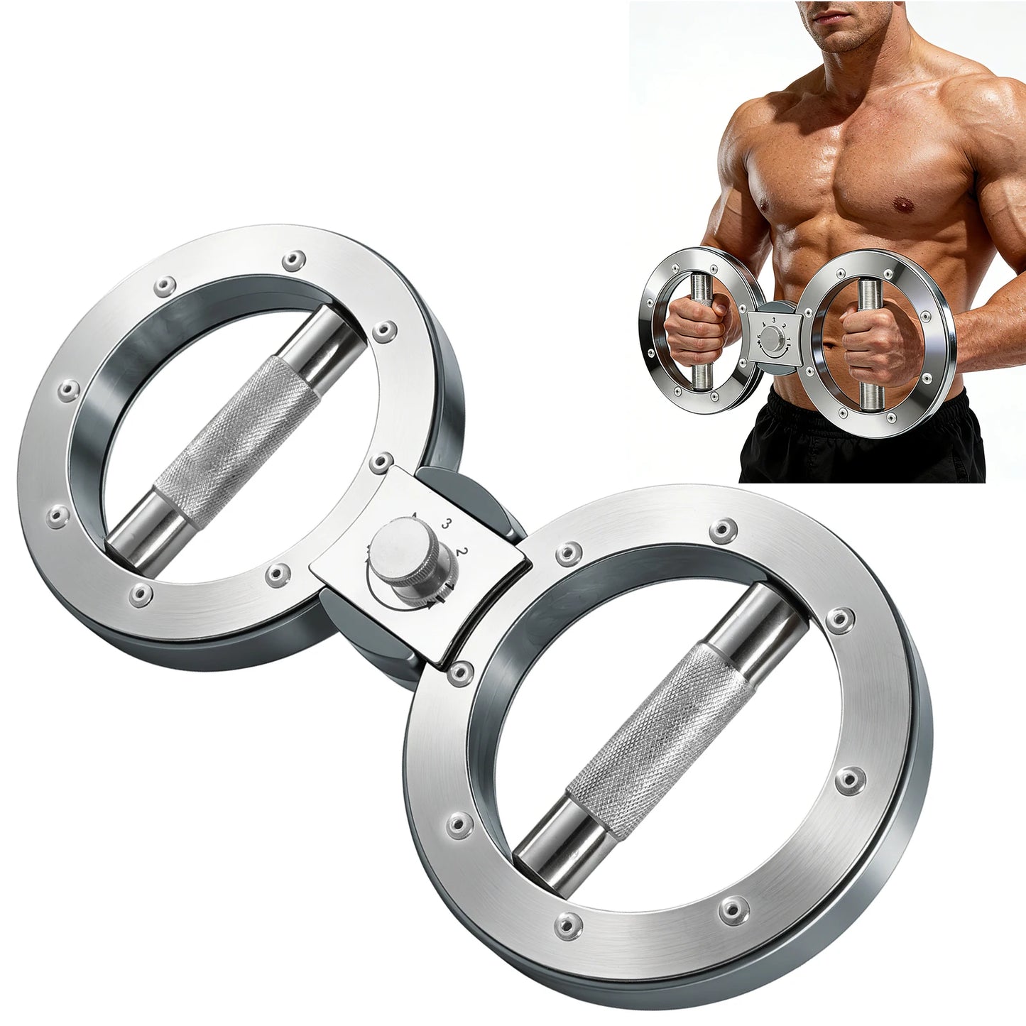 Multifunctional Grip Strength Trainer Adjustable Forearm Exerciser