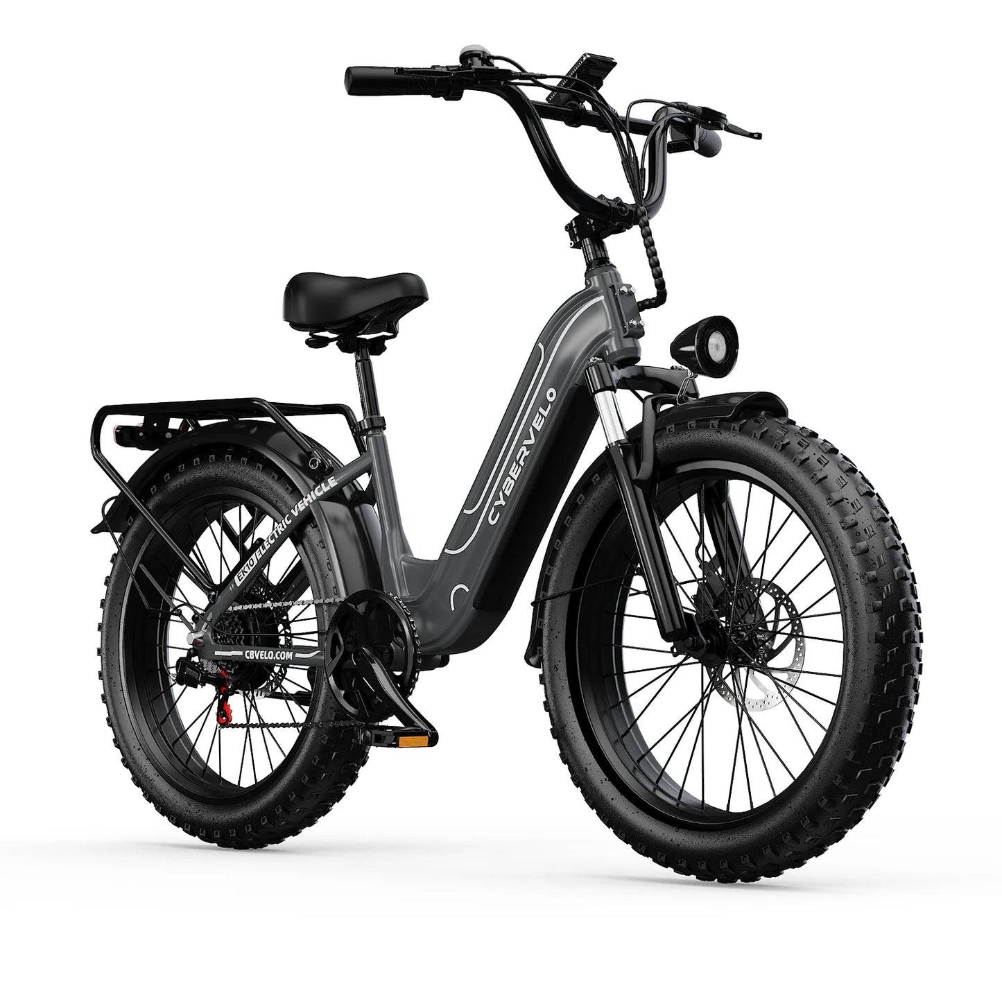 Cybervelo EK7 1000W 48V 25Ah Long Range Electric Bike
