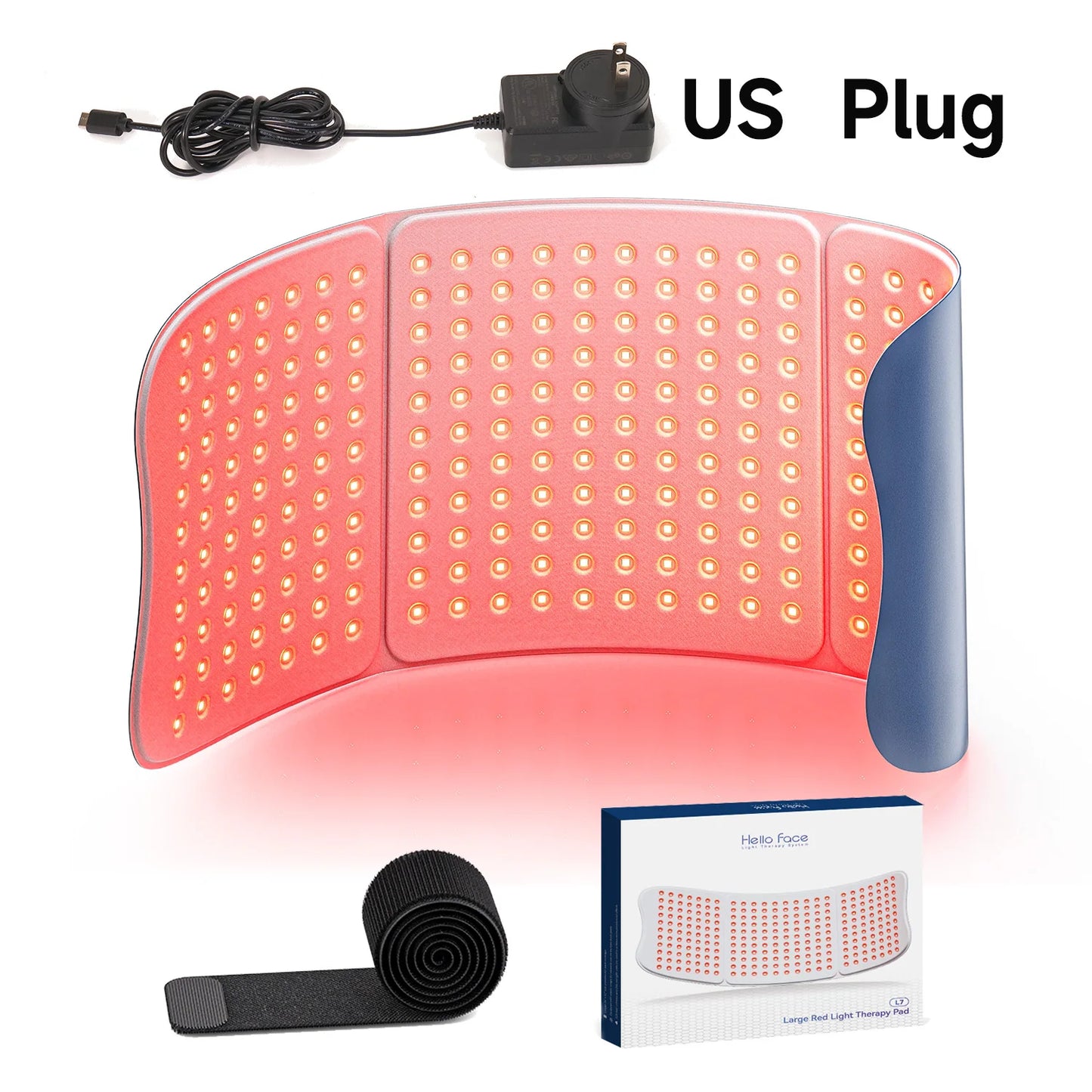Hello Face Red Light Therapy Mat 660nm 850nm Near Infrared