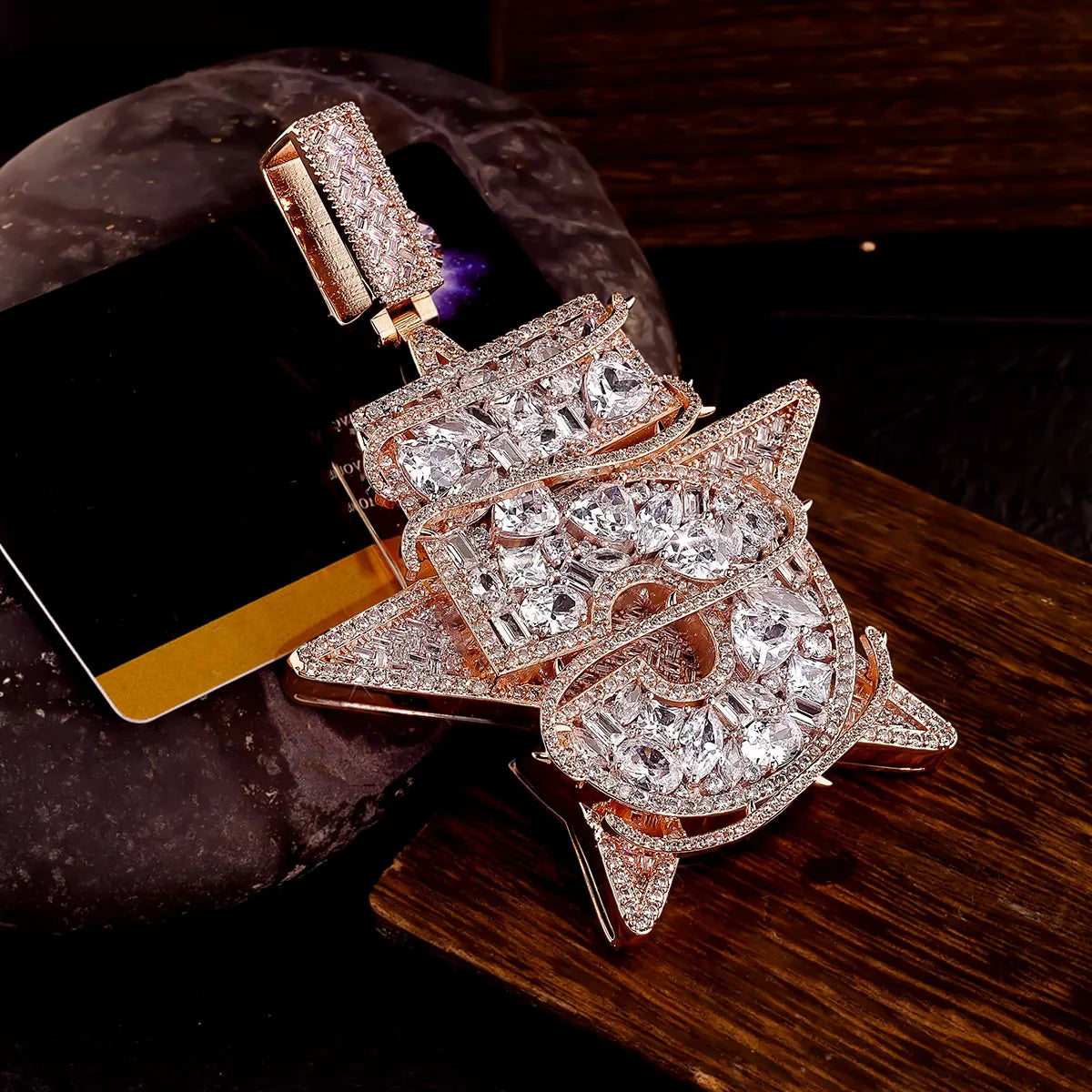 Lyee Cyee Hip Hop Star Number Five Pendant Jewelry