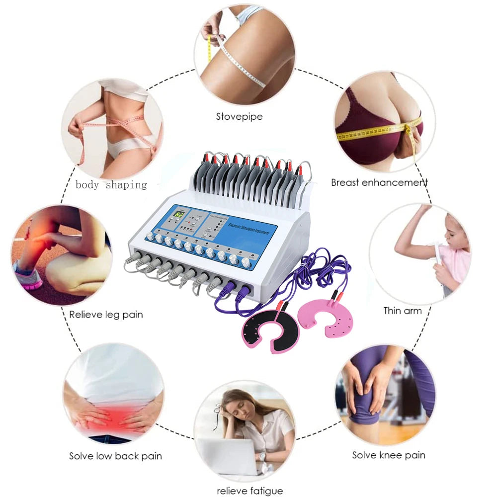 AOKO EMS Electric Muscle Stimulator Massager For Body Conditioning