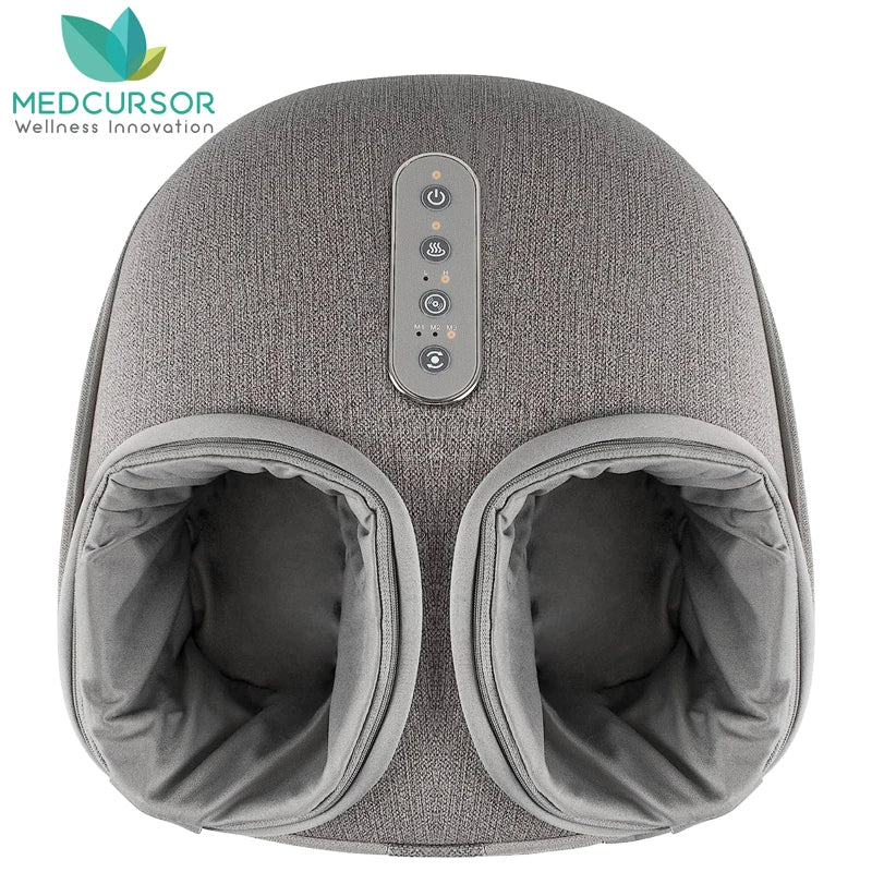 Medcursor Foot Massager With Heating Therapy Adjustable Shiatsu Kneading Roller