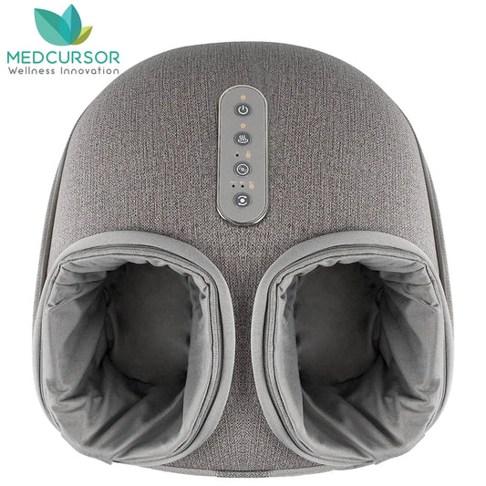 Medcursor Foot Massager With Heating Therapy Adjustable Shiatsu Kneading Roller