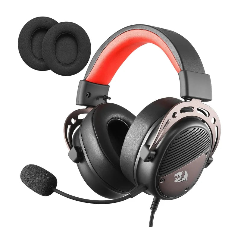 Redragon H730 USB Wired Gaming Headset 360 Spatial Sound Detachable Mic