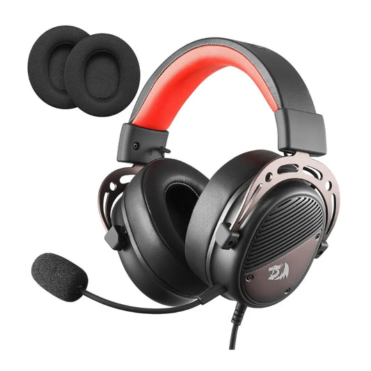 Redragon H730 USB Wired Gaming Headset 360 Spatial Sound Detachable Mic