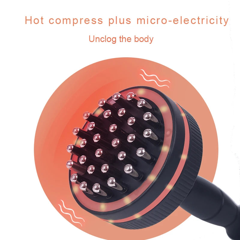 Beemyi Portable Electric Meridian Massage Brush For Pain Relief