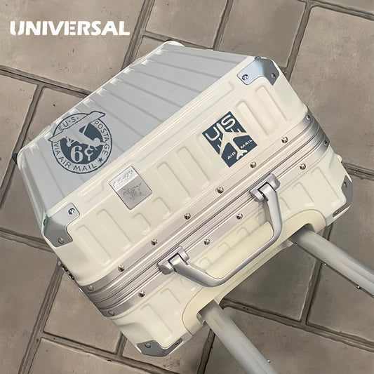 Durable Polycarbonate Luggage Set Two Piece With Universal Wheels