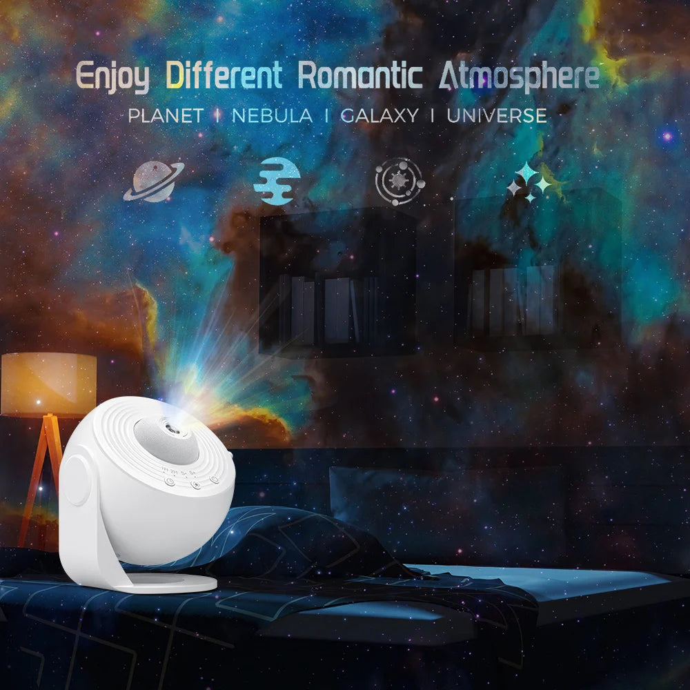 Aiopp 13 In 1 Star Projector Galaxy Planetarium Night Light For Bedroom