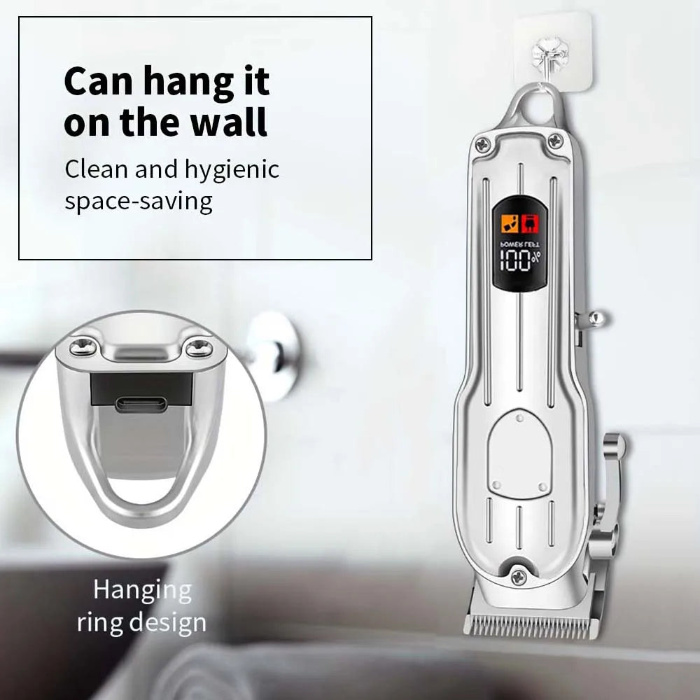 Shuyu Rechargeable Pet Hair Clipper For Cats And Dogs LED