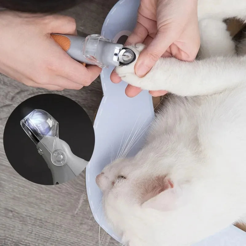 LISM LED Pet Nail Scissors For Dogs And Cats Professional Toenail Clipper