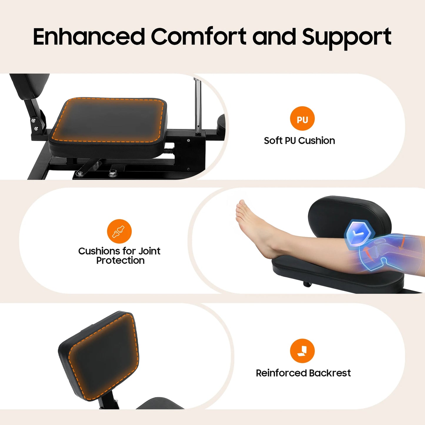 Adjustable Heavy Duty Leg Stretcher For Flexibility Training