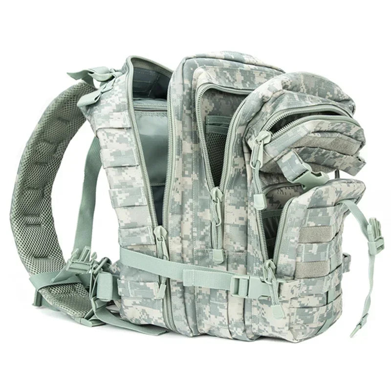 LQARMY Tactical Backpack Molle Assault Rucksack For Camping Hiking Travel