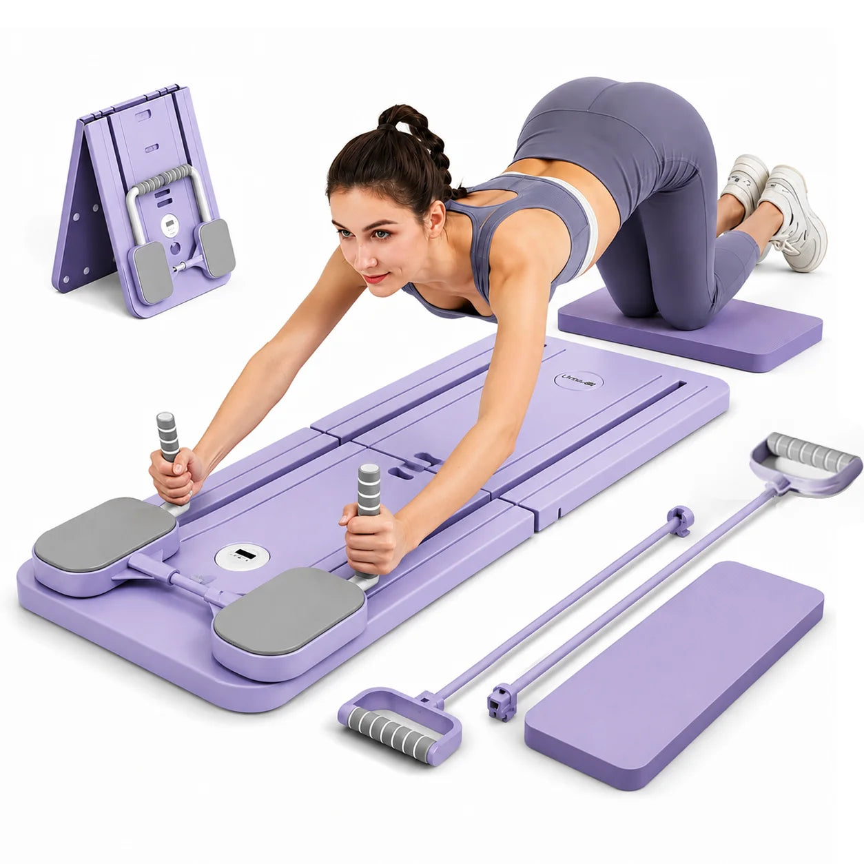 Umay Multifunctional Pilates Board With Timer Foldable Abdominal Trainer