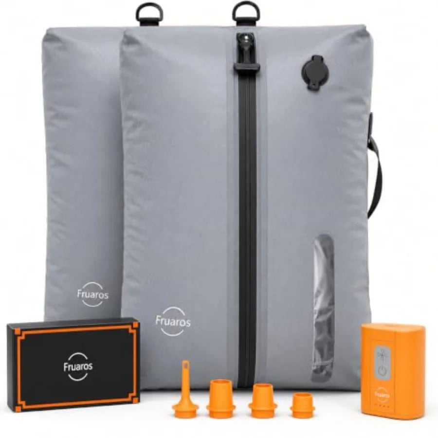 Travel Luggage Vacuum Compression Bags With Wireless Pump IP68 Waterproof