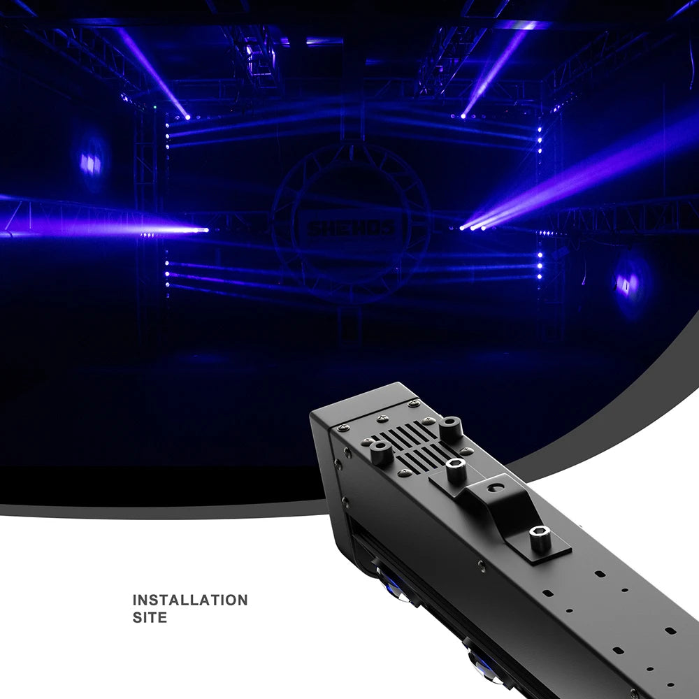 SHEHDS 8x12W RGBW Moving Head Spotlight For DJ Party Lighting