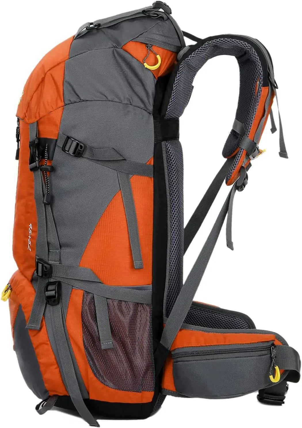 Lightweight Expandable Hiking Backpack With Detachable Rain Cover