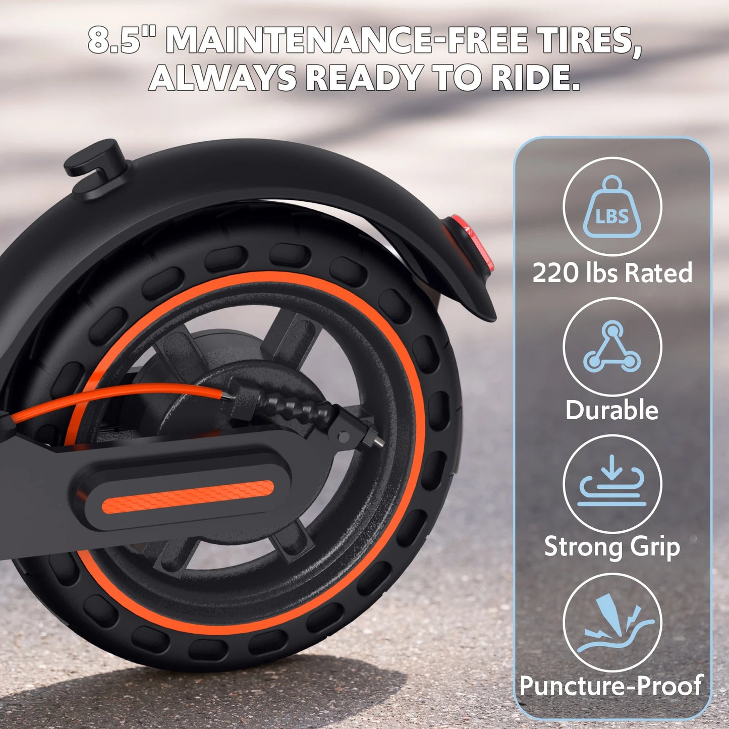 Osboo Electric Scooter Adults 550W Folding E-Scooter
