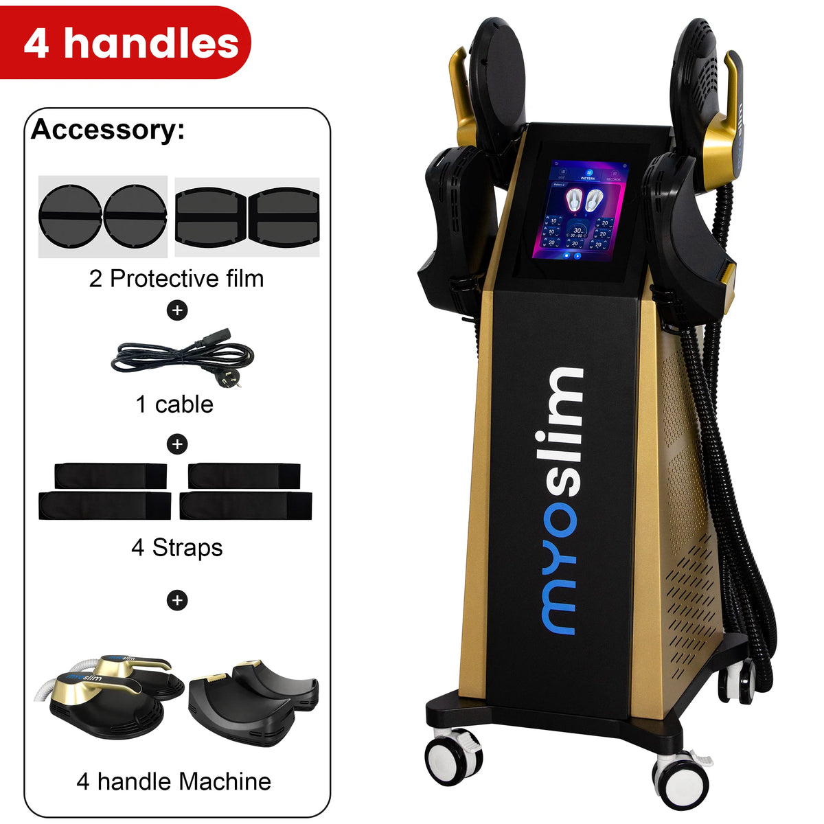 Myoslim RF NEO Slimming Machine EMS Body Sculpting Fat Burning EMSSLIM Nova Weight Loss Electromagnetic Muscle