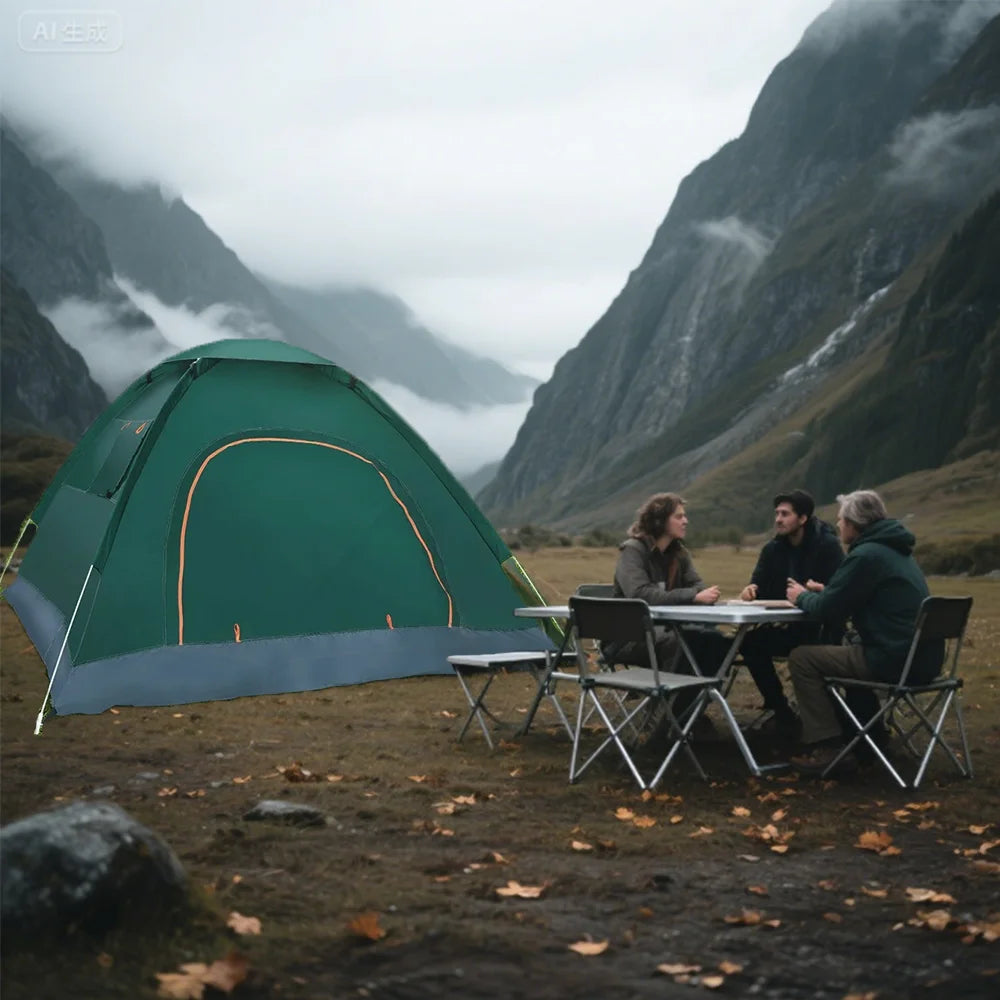 Automatic Waterproof Pop Up Camping Tent with UV Protection