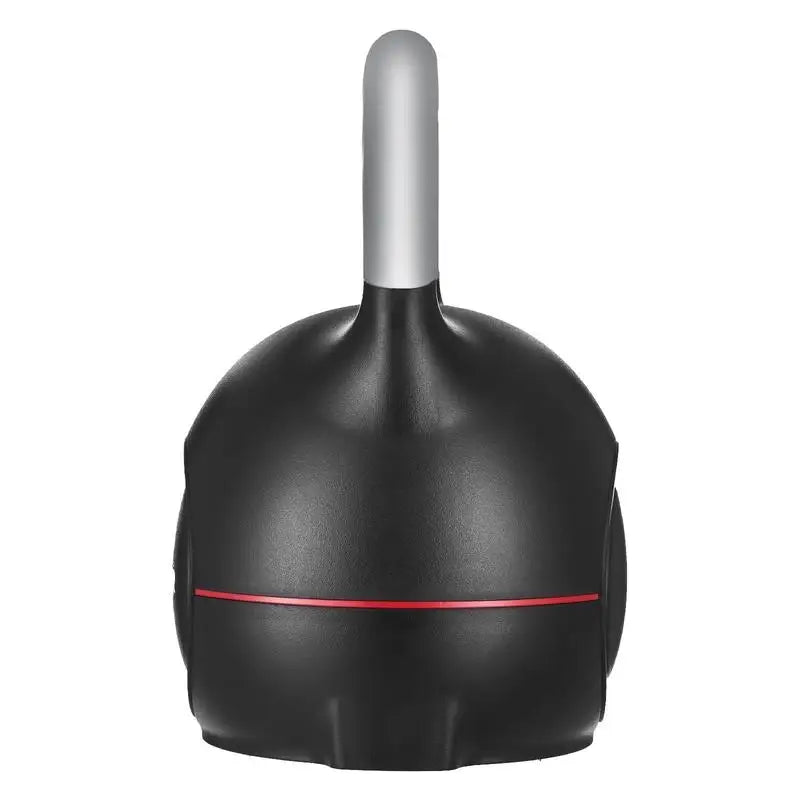 Kettlebell, Adjustable Kettlebell with 7 Weight Levels (5, 11.5, 18, 24.5, 31, 37.5, 44 lbs), Die-Cast Aluminum and ABS Material, for Grip Strength Training, Full-body Workout & Cross-Training