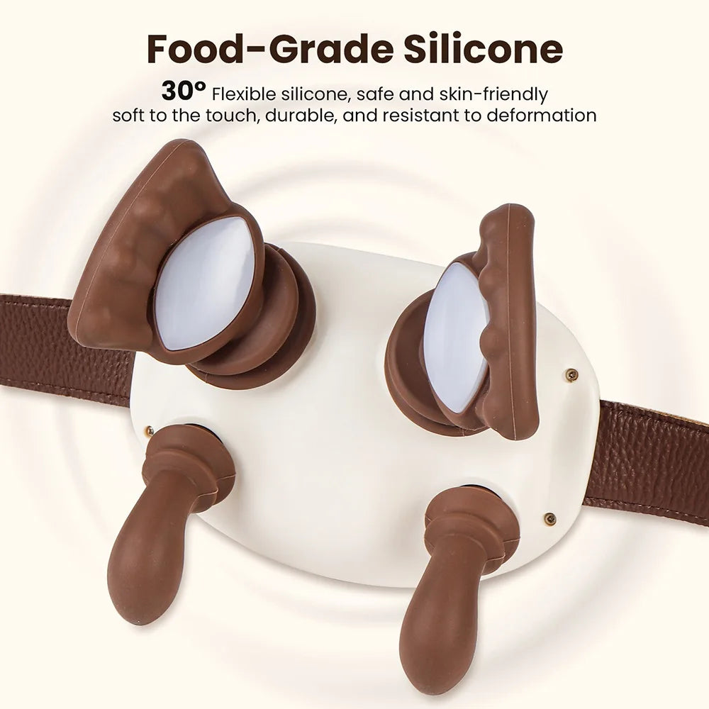 Iebilif 4D Neck Massager Featuring Shiatsu Deep Tissue Relief