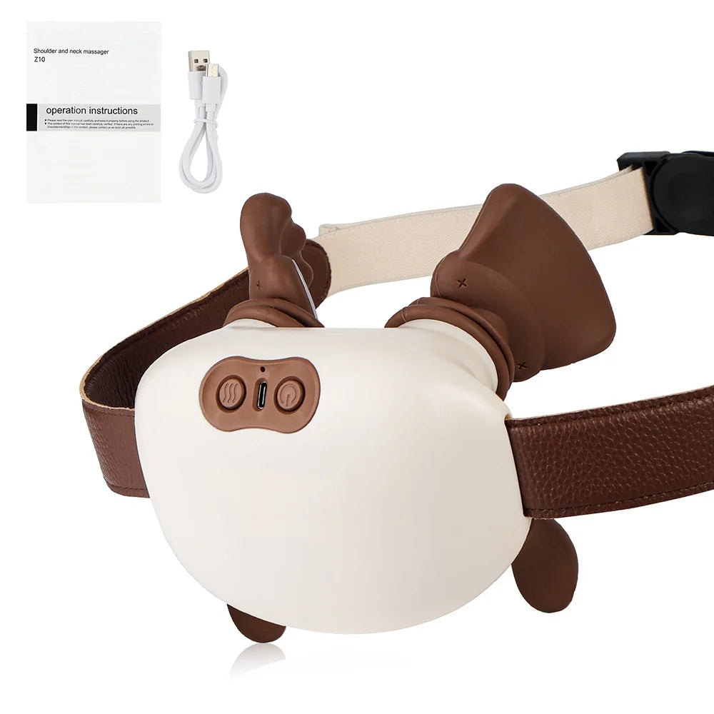 Iebilif 4D Neck Massager Featuring Shiatsu Deep Tissue Relief