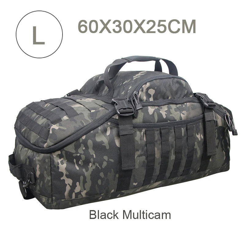 LQARMY Molle Tactical Backpack For Hiking Camping Travel